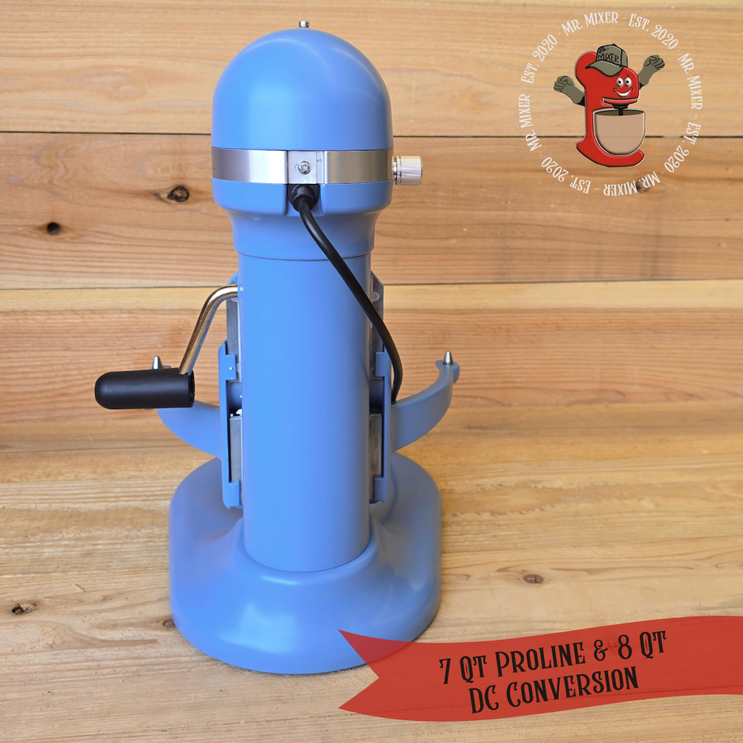 Mr. Mixer Upgraded KitchenAid 7 Qt Proline & 8 Qt 1.3HP DC